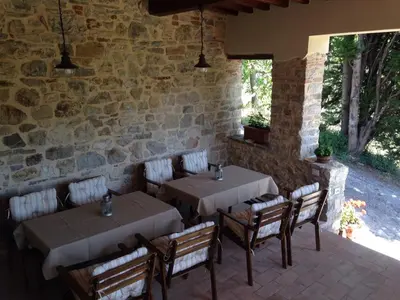 Area soggiorno di Agriturismo Villa Dauphiné