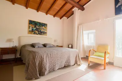 Letto o letti in una camera di Il Monasteraccio