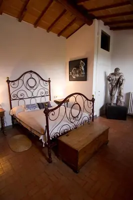 Letto o letti in una camera di Il Monasteraccio