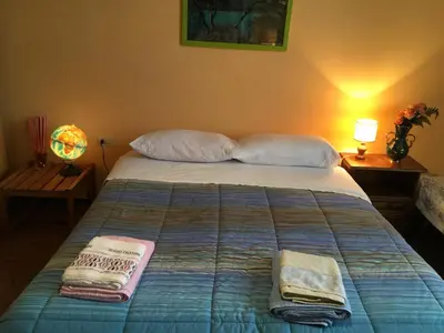 Letto o letti in una camera di House Steccuto
