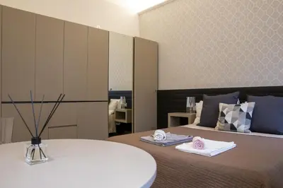 Letto o letti in una camera di Luxury Loft Alfani