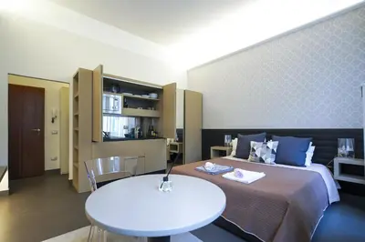 Letto o letti in una camera di Luxury Loft Alfani