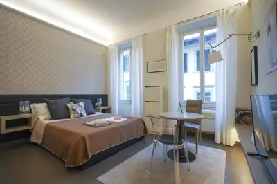 Letto o letti in una camera di Luxury Loft Alfani