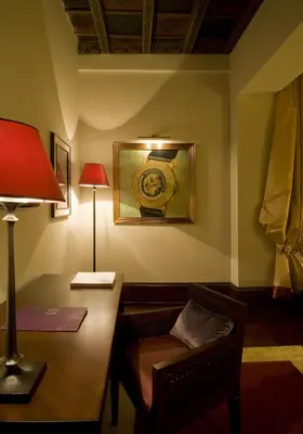 Area soggiorno di Hotel L'Orologio Firenze - WTB Hotels