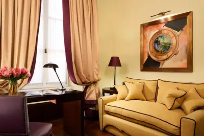 Area soggiorno di Hotel L'Orologio Firenze - WTB Hotels