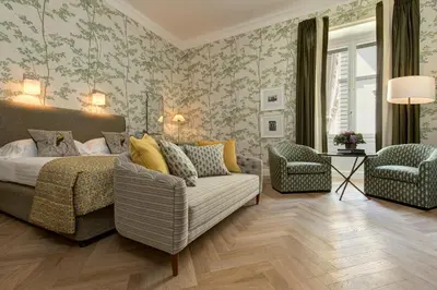Area soggiorno di Rocco Forte Hotel Savoy