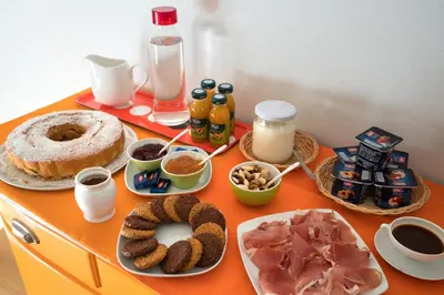 Cibo presso il bed & breakfast o nelle vicinanze