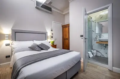 Letto o letti in una camera di Boutique Hotel Borgo