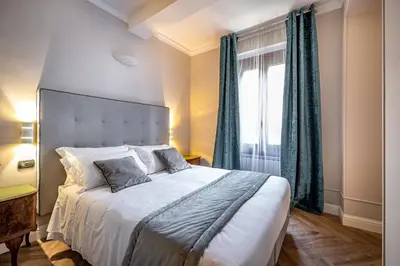 Letto o letti in una camera di Boutique Hotel Borgo