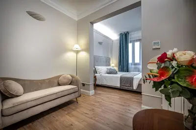 Letto o letti in una camera di Boutique Hotel Borgo