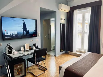 TV o dispositivi per l'intrattenimento presso Hotel Orcagna