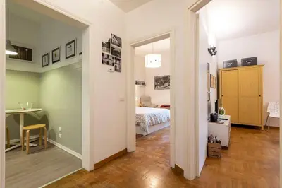Letto o letti in una camera di Casa al 4