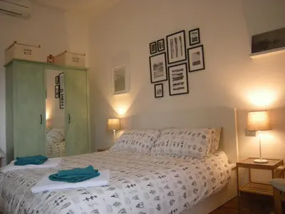 Letto o letti in una camera di Casa al 4
