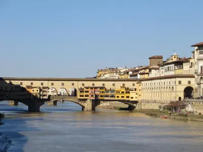 Vista sul fiume nelle vicinanze dell'appartamento