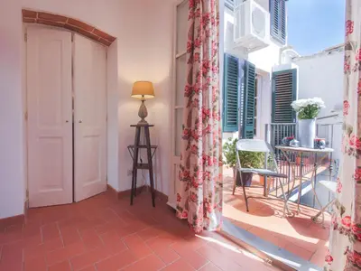 Balcone o terrazza di Apartments Florence - Carlotta's Home