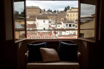 Area soggiorno di Hotel Palazzo Guadagni