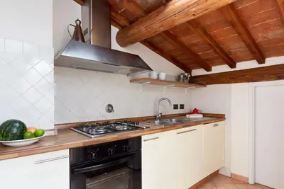 Cucina o angolo cottura di Casa Cosi Masaccio