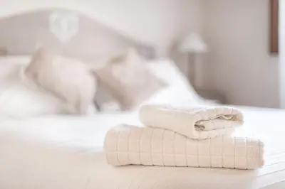 Letto o letti in una camera di Una Finestra su Firenze
