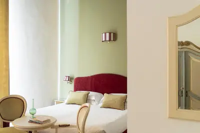 Letto o letti in una camera di Residenza Della Signoria