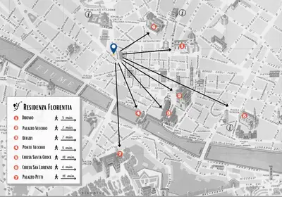 Planimetria di Residenza Florentia