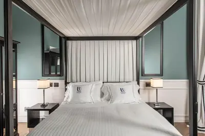 Letto o letti in una camera di Relais Uffizi