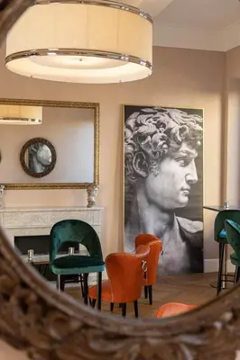 Area soggiorno di Relais Uffizi