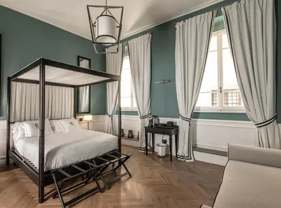 Letto o letti in una camera di Relais Uffizi