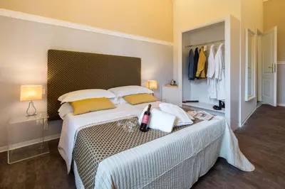 Letto o letti in una camera di B&B Residenza San Gallo 79