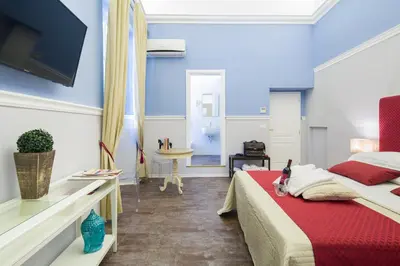 Letto o letti in una camera di B&B Residenza San Gallo 79