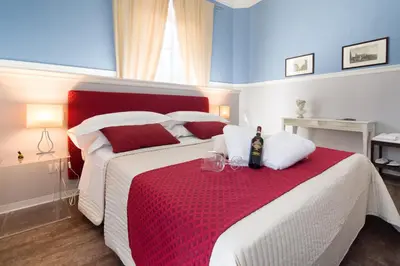 Letto o letti in una camera di B&B Residenza San Gallo 79