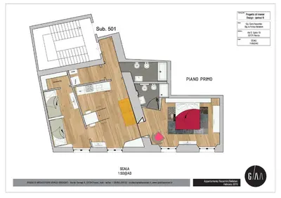 Planimetria di Opera 19 Luxury Apartment