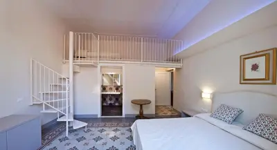 Letto o letti in una camera di Il Dromedario