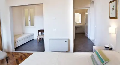 Letto o letti in una camera di Il Dromedario
