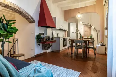 Cucina o angolo cottura di Wine Apartments Florence Vernaccia