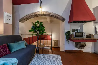 Cucina o angolo cottura di Wine Apartments Florence Vernaccia