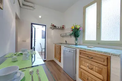 Cucina o angolo cottura di Palazzo Bucciolini