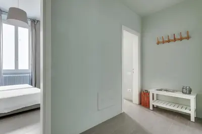 Letto o letti in una camera di Apartments Florence-Ginori Terrace