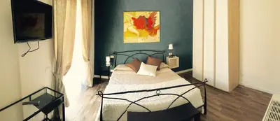 Letto o letti in una camera di B&B Bruna