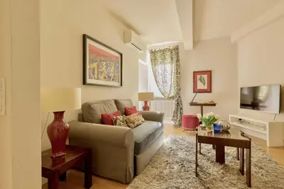 Area soggiorno di Carmine Apartment