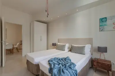 Letto o letti in una camera di Apartments Florence - Oriuolo Elegance