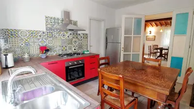 Cucina o angolo cottura di Torrebianca Tuscany