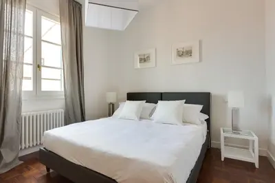 Letto o letti in una camera di Apartments Florence - Rondinelli Terrace