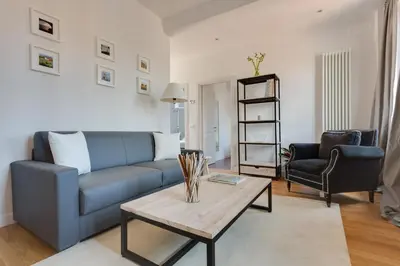 Area soggiorno di Apartments Florence - Rondinelli Terrace