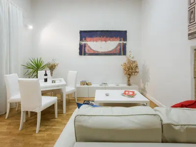 Area soggiorno di Apartments Florence - Duomo Art