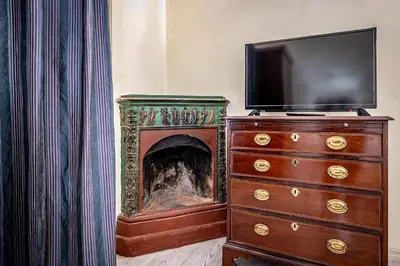 TV o dispositivi per l'intrattenimento presso Residenza d'Epoca Palazzo Riblet