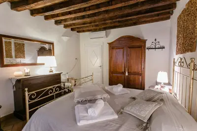 Letto o letti in una camera di Florence Tower Apartment