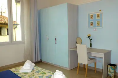 Letto o letti in una camera di Appartamento Porta San Frediano