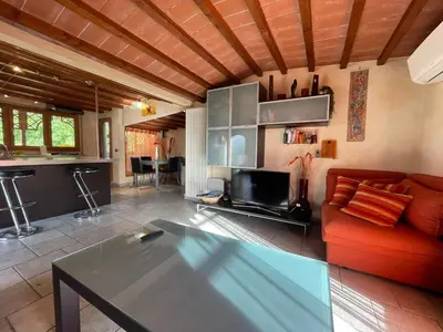 TV o dispositivi per l'intrattenimento presso Apartment Torri