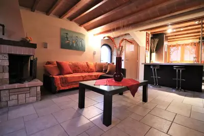 Area soggiorno di Apartment Torri