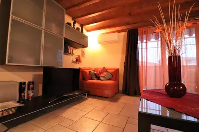 Area soggiorno di Apartment Torri